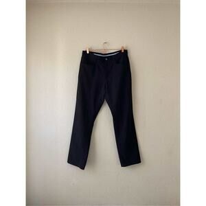 FJ mens black athletic fit golf pants size 34‎